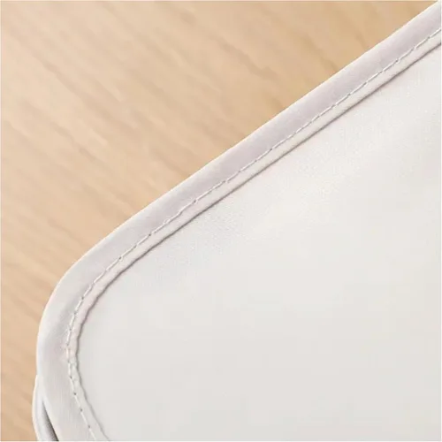 Vista 5 de Neceser de viaje – Pequeño organizador colgante de baño y cosméticos para hombres y mujeres – Bolsa de viaje para artículos de tocador, Beige