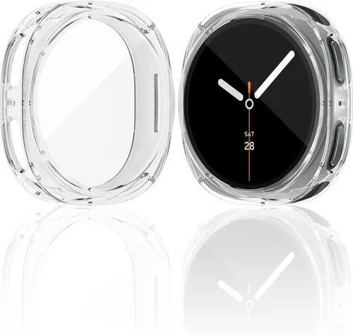 Vista 10 de RICHONE - Funda protectora de pantalla compatible con Samsung Galaxy Watch9/8 de 1.575 pulgadas, cubierta protectora de TPU suave, accesorios 10