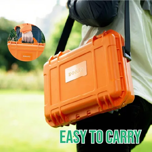 Vista 10 de INNVO - Funda rígida impermeable para DJI Mini 3 y Mini 4 Pro Fly More