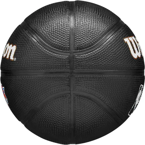Vista 4 de Wilson NBA Team Tribute Mini, negro, 3