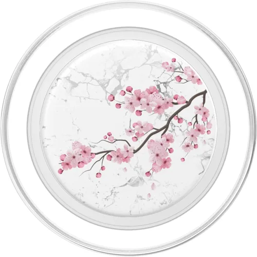 Vista 2 de Sakura Floristería Rosa Flor Japón Regalo Floral Flor de Cerezo PopSockets MagSafe PopGrip para iPhone