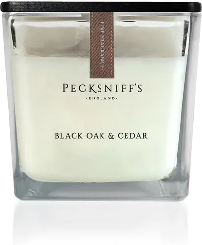 Vista 45 de Pecksniffs - Vela perfumada de ámbar negro y madera Oud 1 mecha, 6.49 onzas
