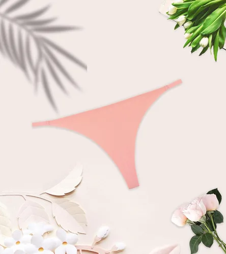 Vista 4 de Banamic Tangas sin costuras para mujer, tanga, ropa interior invisible, bragas para mujer