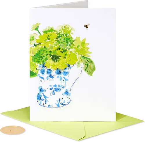Vista 4 de Papyrus - Tarjeta en blanco (florales)