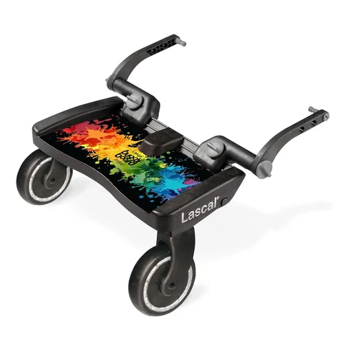 Vista 9 de Lascal BuggyBoard Mini Tabla Universal para Cochecito, Se Adapta al 90% de los Cochecitos, Compatible con UPPAbaby, Bugaboo, No Necesita Cochecito