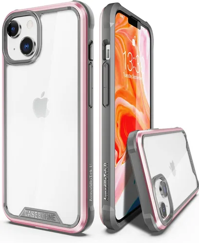 Vista 9 de CaseBorne R - Funda compatible con iPhone 13 / iPhone 14, protección a prueba de golpes, grado militar probado en caídas de 12 pies, marco