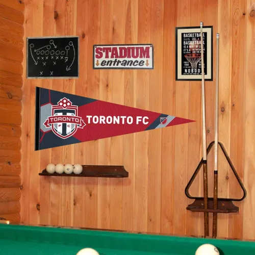Vista 2 de WinCraft Bandera de banderín del Toronto FC