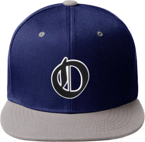 Vista 670 de Daxton Gorra clásica con visera de billete plano con letras del alfabeto inglés antiguo de la A a la Z