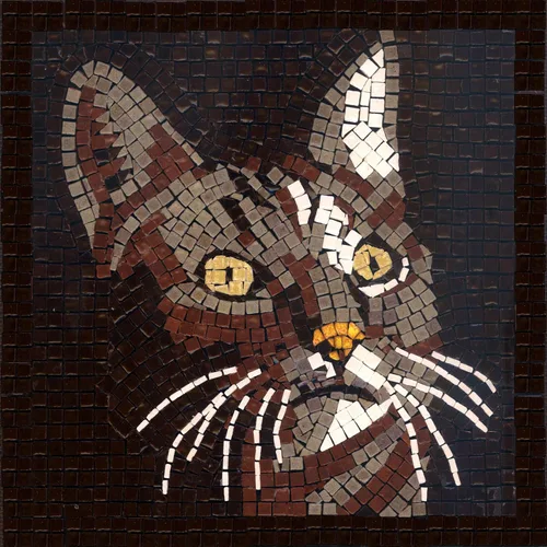 Vista 17 de Crea una verdadera obra de arte de mosaico con nuestro kit de hazlo tú mismo, acuario cuadrado de 7 pulgadas (18 cm)