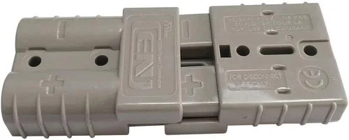 Vista 3 de Conector de alimentación de 50 amperios, 10 unidades, conectores de desconexión rápida, color gris (6AWG)