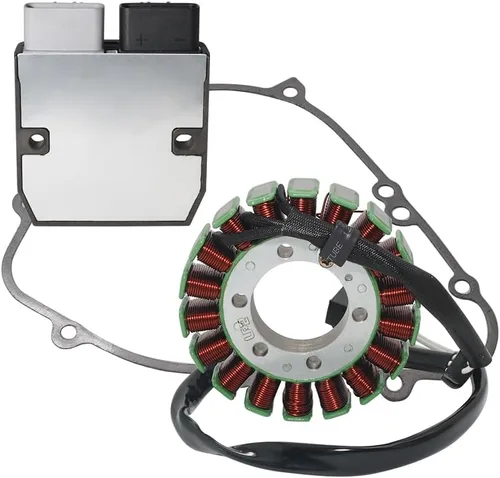 Vista 6 de Junta de estator de rectificador de bobina de estator para Kawasaki KLZ1000 Versys 1000 2012-2014 Bobina de estator 21003-0129 rectificador