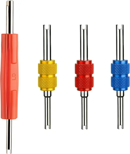 Vista 2 de Diking R134A R12 A/C HVAC Herramienta de extracción de núcleo de válvula Schrader para aire acondicionado (herramienta de extracción)