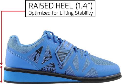 Vista 6 de Nordic Lifting Powerlifting Shoes for Heavy Weightlifting - Men's Squat Shoe - MEGIN