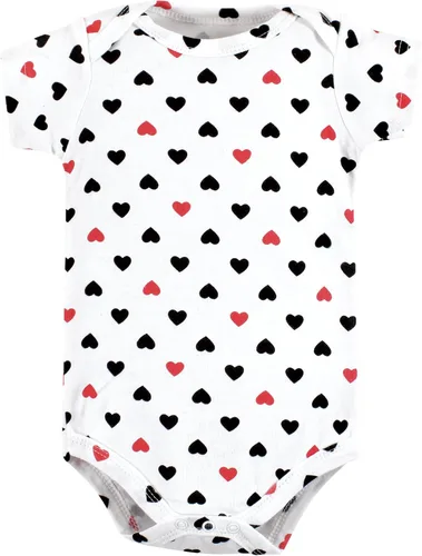 Vista 30 de Hudson Baby baby-girls Cotton Bodysuits 3-pack
