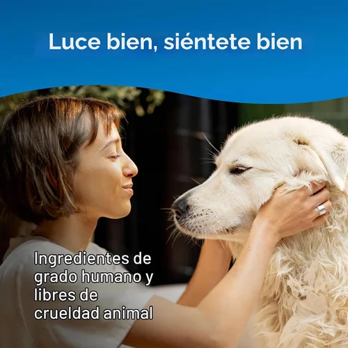 Vista 5 de Pet-Ag Fresh 'n Clean - Champú blanqueador de capa nevada, aroma a vainilla (concentrado 15:1), 1 galón, fórmula sin blanqueador para corregir
