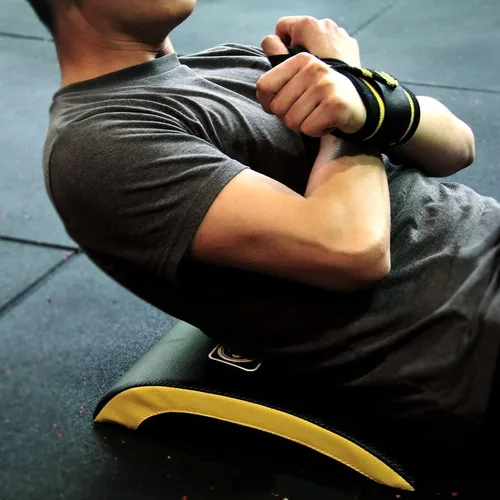 Vista 7 de POWER GUIDANCE Esterilla de ejercicio abdominal, almohadilla para sentarse, alfombrilla de entrenamiento abdominal y central para una gama completa