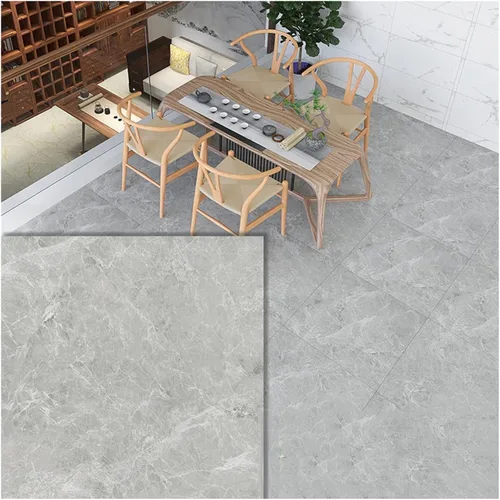 Vista 8 de Alfombra de pasillo para pasillo, baldosas de PVC con textura de mármol para despegar y pegar, tapetes autoadhesivos impermeables para cocina