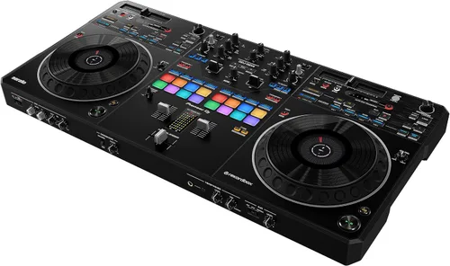 Vista 3 de Pioneer DJ DDJ-REV5 Controlador de DJ de rendimiento de 2 canales estilo Scratch (Negro)