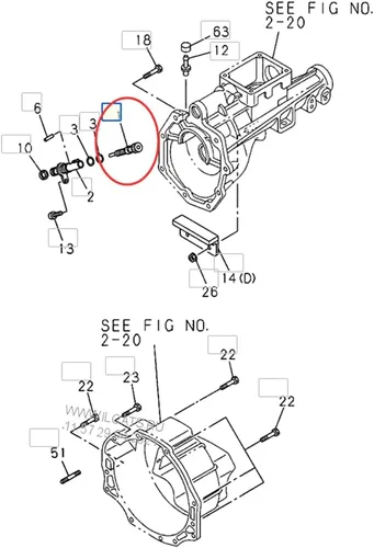 Vista 7 de NA Velocímetro Driven Gear para Isuzu Rodeo 1998-2004 Actualización 20 dientes
