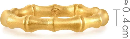 Vista 7 de CHOW SANG SANG Cultural Blessing 999 Anillo de bambú de oro macizo de 24 quilates para mujer 92241R