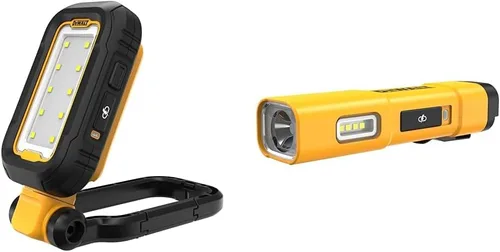 Vista 7 de DEWALT Luz LED, luz de trabajo potente y compacta, mango magnético, USB-C recargable (DCL182)