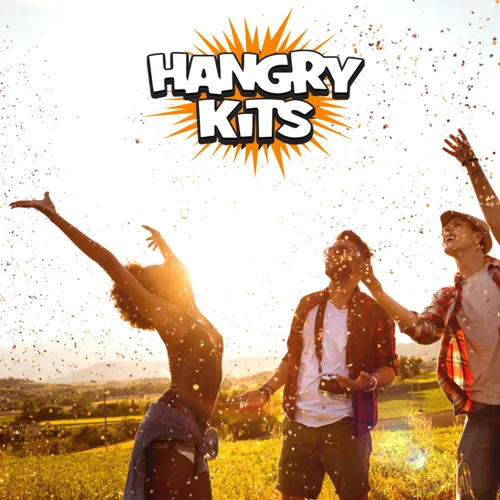 Vista 6 de Hangry Kits Regalos de felicitación para hombres y mujeres - Envía el paquete de cuidado de la cesta de regalo de felicitaciones a un amigo o ser