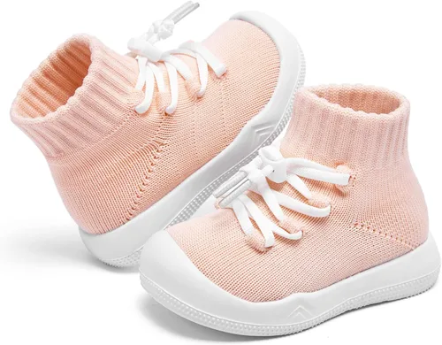 Vista 6 de Fahrerliebe Baby Girl Socks Shoes Infant Walking Sneakers