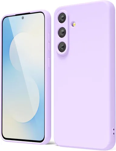 Vista 375 de oakxco Funda para teléfono Samsung Galaxy S8 de silicona líquida, delgada y fina de gel de goma suave TPU cubierta protectora simple llana