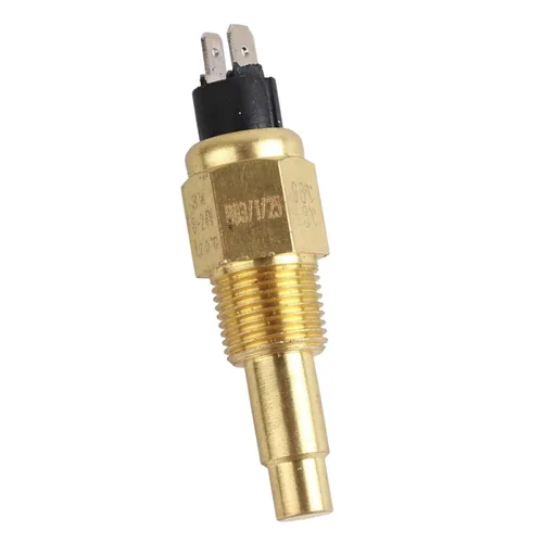 Vista 4 de Sensor de temperatura del agua del motor, sensor de temperatura de enfriamiento del refrigerante de rosca macho de latón NPT de 3/8 pulgadas