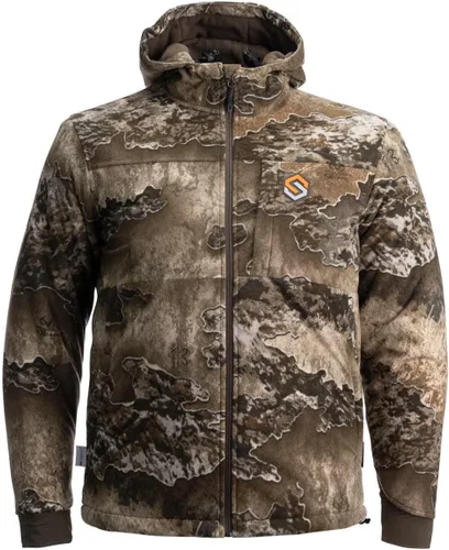 Vista 5 de ScentLok Wind Brace Pro - Chaqueta de caza de camuflaje aislada y resistente al viento