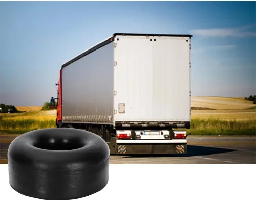 Vista 2 de 4PCS Trailer Ramp Door Bumper, Bumper Stops, Rubber Bumpers for Trailers, 2.5" Round Rubber Bump Stops, Trailer Accessories Vibration Damping Pads