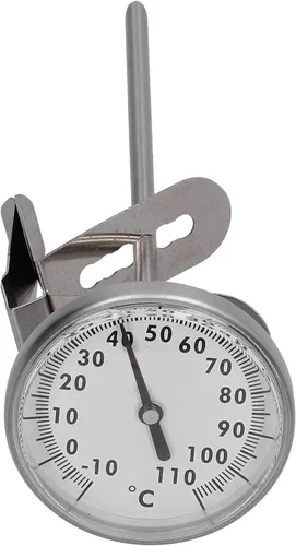 Vista 5 de Termómetro de agua, termómetro de marcación, termómetro de leche para vaporizar leche y café, termómetro para nevera, termómetro para cocinar