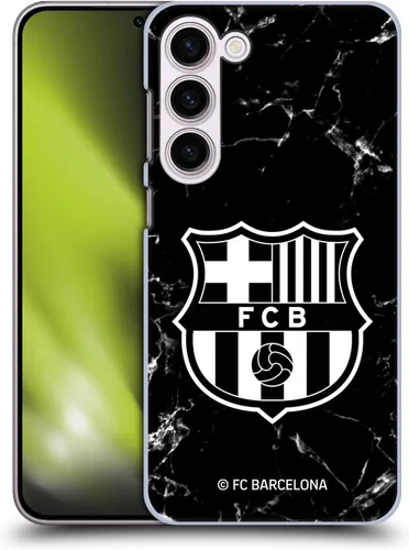 Vista 9 de Head Case Designs Funda rígida con licencia oficial del FC Barcelona Barca Crest Patterns compatible con Samsung Galaxy S23+ 5G