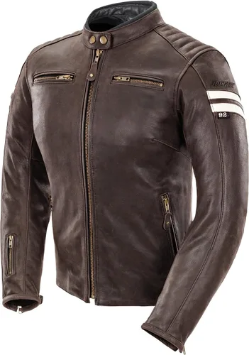 Vista 3 de Joe Rocket Classic '92 - Chamarra de cuero para mujer, ideal para andar en motocicleta
