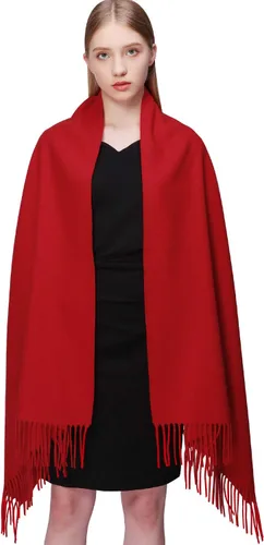 Vista 8 de RIIQIICHY Bufanda 100% de lana, chales y envolturas de pashmina para mujer, cachemira cálida para invierno, bufandas suaves más gruesas