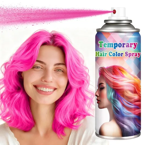 Vista 14 de Spray para el cabello gris Spray de color temporal Tinte para el cabello gris-gris, 4.1 fl oz