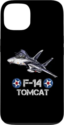 Vista 7 de Vintage F-14 Tomcat Fighter Jet Aviación Militar Estuche de Regalo para iPhone 17