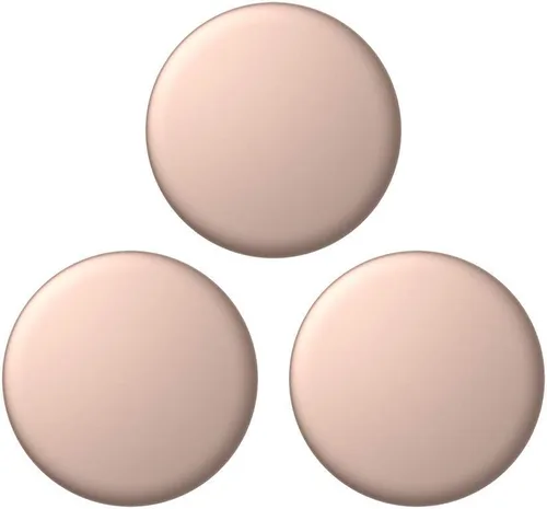 Vista 7 de PopSockets PopMinis: Mini Grips para teléfonos y tabletas (paquete de 3) - Aluminio Oro Rosa
