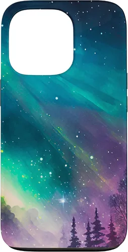 Vista 10 de Northern Lights and Sky Iceland Norway Aurora Borealis Case for iPhone 17