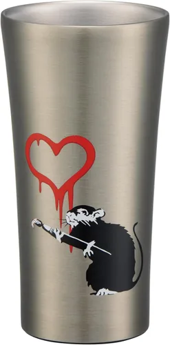 Vista 16 de Skater SIH2ST-A Tumbler with Straw, 8.1 fl oz (230 ml), 3 Pieces, Snoopy 80s Cafe, Made in Japan