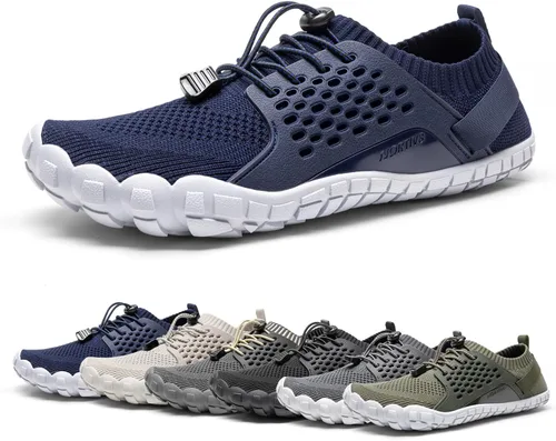 Vista 19 de NORTIV 8 Zapatos de agua para hombre Verde militar