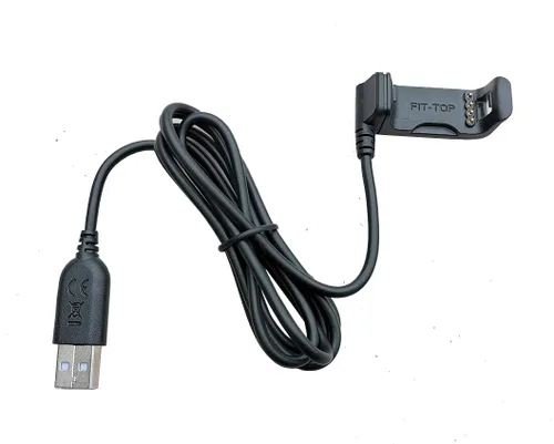 Vista 6 de Cable de 3.93 pies de longitud compatible con Garmin Vivoactive HR Charger, cable de datos síncronos de carga de repuesto compatible con Vivoactive