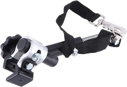 Vista 8 de NOLITOY Accesorio de remolque de bicicleta, remolque de bicicleta, acoplador universal para remolque de bicicleta, conector de enganche de remolque