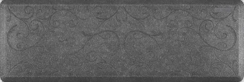 Vista 10 de WellnessMats Bella Collection - Tapete antifatiga de poliuretano, almohadilla de soporte ergonómica para el hogar, cocina, garaje, escritorio de pie