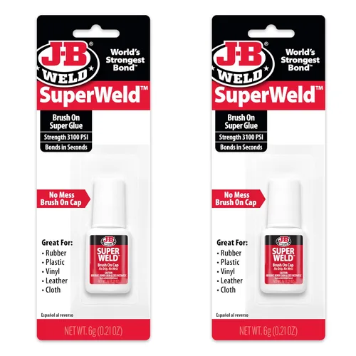 Vista 9 de J-B Weld 33106 SuperWeld - Pegamento transparente - 0.2 oz. (El embalaje puede variar)