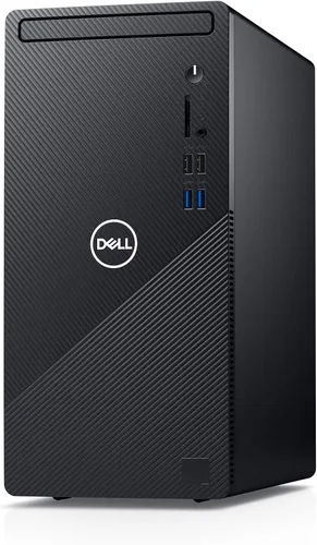 Vista 2 de Dell Computadora de escritorio Inspiron 3880 - Intel Core i5 de 10ª generación, memoria de 12 GB, unidad de estado sólido de 512 GB, Windows 10 Pro