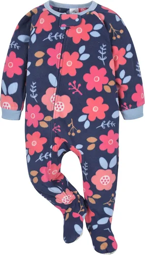 Vista 3 de Pijama de forro polar resistente al fuego, para niña pequeña, 2