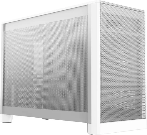 Vista 35 de MONTECH Funda para PC Micro ATX de 22.7 L, chasis modular de malla de alto flujo de aire para construcciones de aire, líquidos o SFF, soporte de TEN