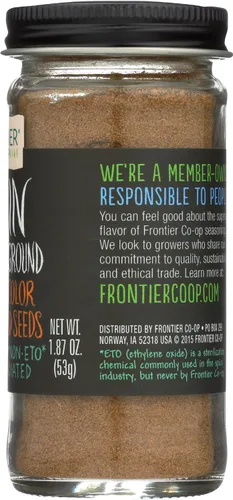 Vista 5 de Frontier - Especias de semillas de comino molidas - 1.87 onzas