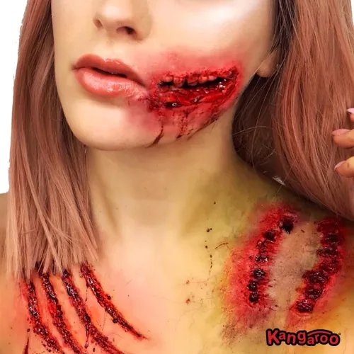 Vista 5 de Kangaroo, Maquillaje profesional de látex líquido, 16 onzas por pinta